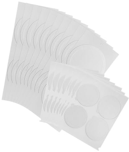 Lot de 100 autocollants pour dosettes de café en aluminium pour une application facile