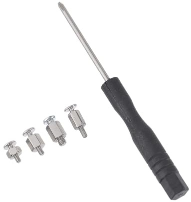 HOMSFOU Stainless Steel Computer Screws for Ssd Ssd Standoff Mounting Screws for Gaming Build Includes and Essential Computer Supply