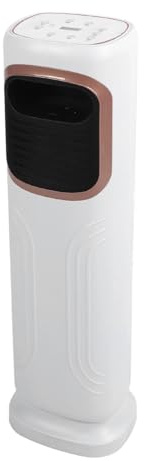 Fdit Ventilatore a Torre Senza Pale, 120° Oscillante con Telecomando e Controllo Touch, 2000W Riscaldamento e Raffreddamento per Casa Camera Ufficio