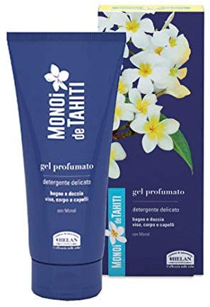 Helan - Gel Profumato Detergente Per Viso Corpo E Capelli Monoi De Tahiti