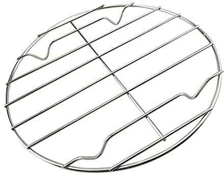 Sharplace Grille De Barbecue En Acier Inoxydable Gril De Cuisson Bbq Remplacement Rond, 20cm