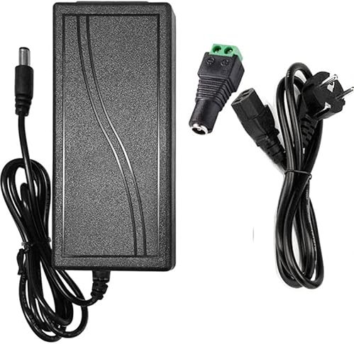 60W DC12v 5A Fuente alimentacion Transformador, Alimentador Adaptador 12v led Transformador para Tira led Radio monitores PC portátil,Cinturón de Luz LED DC12v