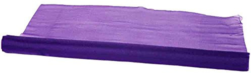 Decor Essentials Snow Organza Fabric Material Roll 29cm x 25m Chair Bows Table Runner Wedding (Dark Purple)
