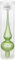 Inge-glas Christbaumspitzen 26cm | Weihnachtsbaumspitzen matt glänzend Baumspitze Spitze Christbaumschmuck (Sparkling Nature Mint matt)