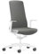 Interstuhl Bürostuhl Pure Interior Edition - Der Schreibtischstuhl der Sich an Gewicht und Bewegung anpasst - ergonomische Smart-Spring Technologie - Made in Germany (1D-Armlehne, Grau | Weiß)