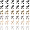 PH PandaHall Gancho para cordones, 60 juegos de 6 colores, ganchos de encaje de metal, clips de montaje, hebillas de ojal con remaches para botas de senderismo, reparación de botas de cuero