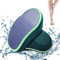Puikos 2 in1 Nano Glas Hornhautentferner,Upgrade Mattes Hornhautfeile für Fuss&Hand,Wasserdicht Nass&Trocken Hornhaut Entfernung,Schnelle&Sichere Hornhauthobel für die Häusliche Fußpflege（Dunkelgrün）
