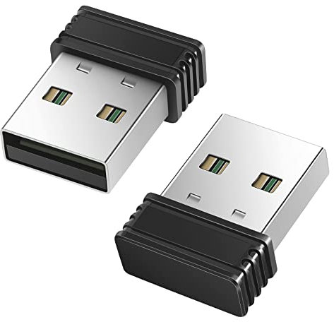 AUEDROT Mouse Jiggler Nicht Nachweisbar USB Mouse Mover Keine Software Erforderlich, Mini Maus Beweger Automatisch Maus Jiggler, Treiberfrei, Hält Computer/Laptop Wach, Plug and Play (2 PCS)