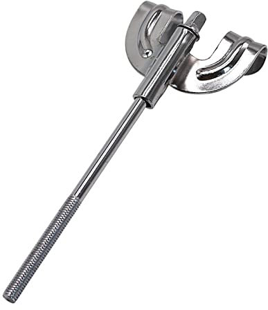 F Fityle Praktische Bass Drum Claws mit Schrauben Percussion Ersatzteile Drum Set Drum Tension Rods Tension Hardware Wiederverwendbarer Drum Claw Haken zur, M5