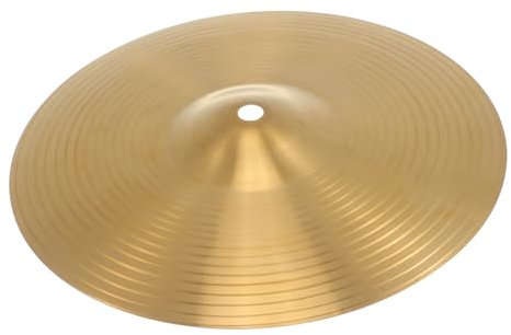 SUPVOX 2 Pièces 10 Cymbales Charleston Cymbale Charleston Cymbales à Percussion Chine Chapeau a Cymbale Cymbales Traditionnelles Cymbale En Laiton Petit Pilons Remplacer Tapis 7a