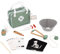 Janod - Mallette du Vétérinaire - Jouet d'Imitation Métier - 16 Accessoires Inclus - Développe l'imagination - Certifié FSC - Valisette en Tissu avec poignée - Dès 3 Ans,J06466