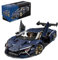 highdar Technik Sportwagen Bausteine Sets, 4260 Teile 1:8 STEM Supersportwagen Modellbausatz, MOC Klemmbausteine Konstruktionsspielzeug, Rennwagen für Erfahrene Baustein Enthusiasten (10724)