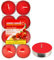 Divinely Candles® Lot de 16 bougies chauffe-plat parfumées à la pomme et à la cannelle - Jusqu'à 3 à 4 heures de combustion - Non toxiques - Longue durée de combustion - Bougies chauffe-plat en cire
