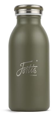 Fortis Recce Mini Milk - 354ml Stainless Steel Vacuum Insulated Bottle with Leakproof Lid, Hot for 12 Hours, Cold for 24 Hours - BPA Free & Recyclable
