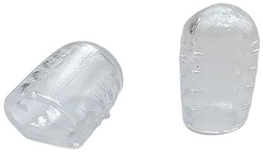 Duronge Tapas de Dedo, Protecciones de Dedo en Silicona, 10 Paquetes de Tapas de Dedo en Gel, Separadores de Dedo para Empolladura Inflamada, Cojines de Dedo para Ampollas, Uñas Incrustadas, Granos