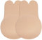 Dilara Lot de 2 soutiens-gorge adhésifs push-up avec adhésif doux appliqué à la main, dos nu et sans bretelles, soutien-gorge de lift-up invisible avec cache-tétons, réutilisable et doux pour la peau