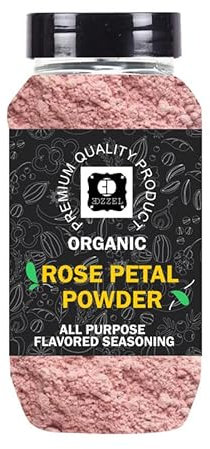 EDZZEL Poudre naturelle de pétales de rose 170,09 g (lot de 1)