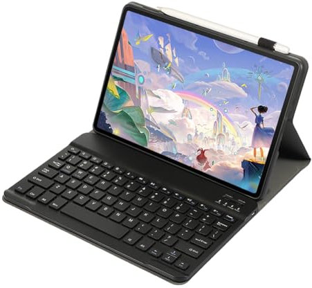 leleyo Custodia Tastiera per Huawei MatePad 11.5 S 11.5 pollici cover tastiera wireless magnetica rimovibile QWERTY per Huawei MatePad 11.5S 2024 (Nero)