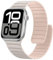 Sixmoat Cinturino Magnetico in Silicone Compatibile con Apple Watch 42mm(Series 10) 41mm 40mm 38mm per Uomo e Donna, Cinturini Sportivo e Leggero per Ultra SE Series 10 9 8 7 6 5 4 3, Rosa stellato
