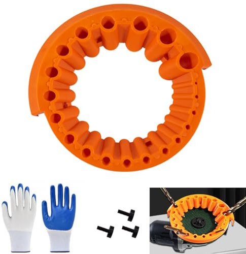 Multi Functional Drill Bit Sharpener - Fast and Accurate Angle Grinder Drill Bits Sharpener, High Performance and Practical Shovel Spade Bit Grinder Tool, Durable Angle Grinders Attachments