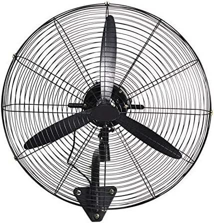 SaryEdge Wall Mounted Fan, High Air Volume Wall Mounted Fan, Industrial Fan, 3 Speed, Quiet, Suitable for Greenhouse, Workshop, Factory, Warehouse, Farm (+Extension Cord-80cm