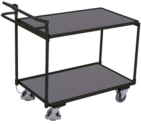 Cordes - Tischwagen 985 x 590 mm mit 2 Ladeflächen und Totmannbremse Traglast 250 kg