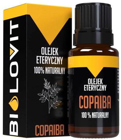 Bilovit Natürliches ätherisches Copaiba-Öl, 100% reines Duftöl, Entspannung, Aromatherapie, 10 ml