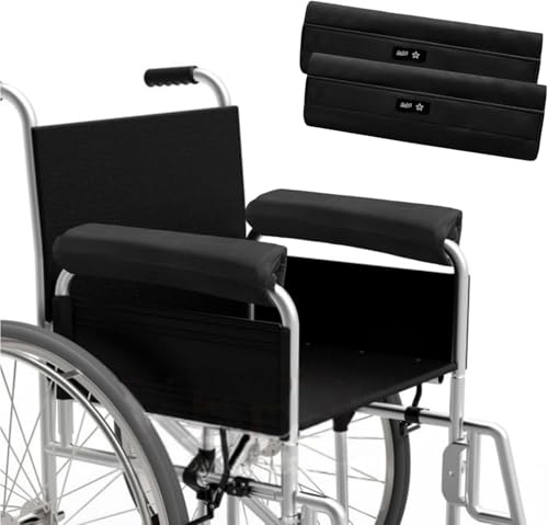 SPRING SEAON Ergonomische Armlehnen Kissen für Stuhl – Weiche Plüsch Armauflagen für Büro- und Gamingstuhl – Komfortable Stuhl Armlehnenpolster gegen Ermüdung