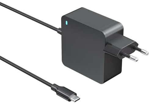 Superer 65W Type USB-C Ladegerät Passend für Asus Chromebook C523 C223 C423 | C523NA C423NA C434FTA BR1402 BR1402FGA BU403 BU403UAV BU404UA BX363EA BX363JA BX371EA BX425EA Laptop Netzteil Ladekabel