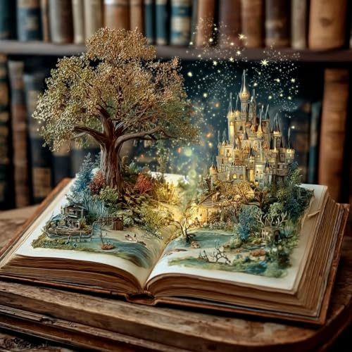 Puzzle 1000 Teile Schwer Spielzeug Lernspiel Impossible Herausforderungsspielzeug für Erwachsene und Kinder 38x52/1000pcs