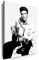 Myartstyle - Bilder Elvis Presley Band 100 x 70 cm Leinwandbild XXL - Wandbild 1 Teilig - Gerahmter Kunstdruck Musik w-s-2023-167
