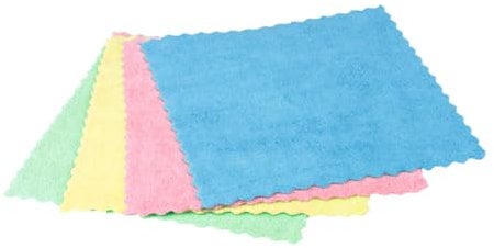 Vileda. Bayetas semidesechables de Microfibra MicroTuff Easy Pack con dispensador 50 uds en Color Amarillo