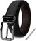 NEWHEY Gürtel Herren Jeans Verstellbare Taille Herren Ledergürtel Anti-Kratzer-Schnalle 30mm breit 135cm mit Geschenkbox