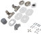 sparefixd Installation Door Hinge Cupboard Kit to Fit Hotpoint Washing Machine