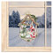 atelier alles-Spitze Besinnliches Fensterbild Christi Geburt aus farbiger Luft-Spitze | Eine hochwertige wiederverwendbare Fensterdekoration für die Weihnachtszeit | BxH: 20 x 27 cm