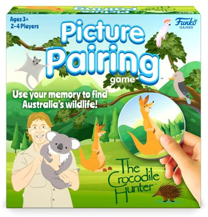 Picture Pairing Game-Crocodile Hunter