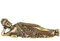 Froiny Messing Mini Retro Reclining Buddha-Dekor-Statue Figuren Skulptur Sammler Kleiner Buddha