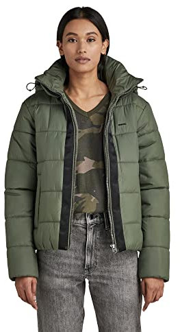 G-STAR RAW Damen Meefic Hooded Quilted Jacke