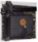 BABY SHOWER CHOCOLATE Islamische Geschenkset, Samt Gebetsmatte, Gebetsperlen, Schal und Yaseen Buch (Schwarz)
