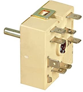 easyPART Kompatibel/Ersatz für EGO 50.57020.010 Kochplattenschalter Energieregler linksdrehend aufsteigend Kochfeld Herd stufenlose Regulierung passend Electrolux AEG 8996619080477 Bosch Siemens