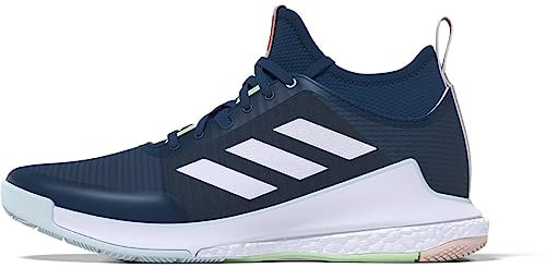 adidas Crazyflight Mid Cross-Trainer für Damen, Preloved Ink/White/Sky Tint, 11