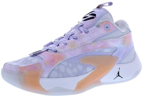 Jordan Luka 2 da ragazzo (grande bambino), Calcio Grigio/Nero/Viola Ossigeno, 6 Big Kid
