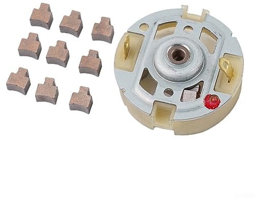 HpLive 1 x RS550 Motor-Kohlebürstenhalter mit 10 Kohlebürsten, für DCD700 N038034 DCD710C2 DCD710DV DCD710D2 Motor