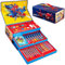 Valigetta con colori per bambini Spiderman Marvel set 52 pezzi di colori e cancelleria scatola con cassetti kit disegno e pittura