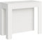 CasaArredoStudio Console Extensible Cayman Blanc frêne 4 rallonges 62 cm
