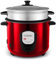 Cuiseur à Riz De 1,8 L Rouge Avec Panier Vapeur Japan X Red De Kitchencook