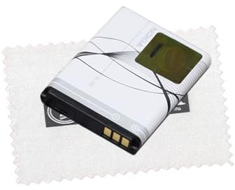Akku für Original Nokia BL-5B für Nokia 3200 5070 5140 5200 5300 5500 6021 6060 6120 6124 7260 inkl. Reinigungstuch Shlok