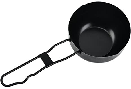 Zerodeko Mini Wok Mini Comida Cocina Cacerola De Hierro Fundido Pequeña Casa Ramen Olla De Fideos Mini Mochilas Minisartén Cafetera Horno Individual Acero Inoxidable Planchar