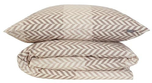 Schiesser Renforcé Bettwäsche Set Maribel in kuschelweicher Baumwoll-Qualität, Farbe:Grün, Größe:135 x 200 cm