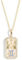 Symretie Gold Sternzeichen Zwillinge Kette,Sternzeichen Anhänger Halskette,Edelstahl Kette mit Sternzeichen,Zwillinge ketten für Damen Mädchen